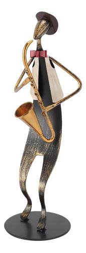 Figura De Músico De Instrumentos Musicales, Estatua De Saxof