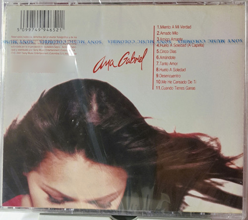 Cd Ana Gabriel Huelo A Soledad