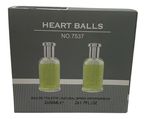 Perfume Heart Balls No. 7537 2x50ml Edp /alternativo Hombre