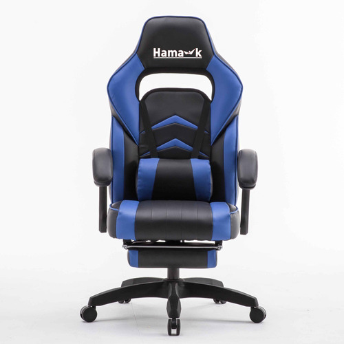 Silla Escritorio Gamer Hama-k   Apoya Pies  Reposa Cabecera