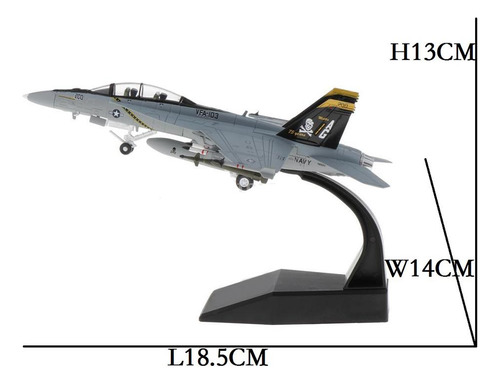 F/a-18 1 Strike Fighter Liga Die-cast Avião Escala: 100