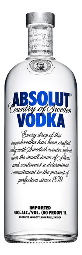 Pack 24 Agua Panna 250 Ml + Vodka Absolut Blue 1 L