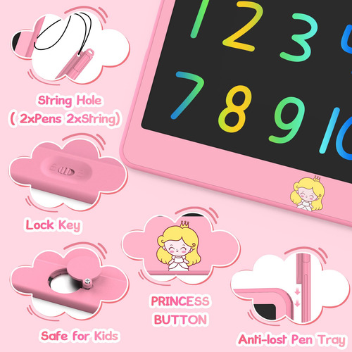 Tableta Lcd De Escritura Para Niños De 12 Pulgadas