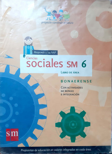 Ciencias Sociales Sm 6 Bonaerense Usado Buen Estado * 