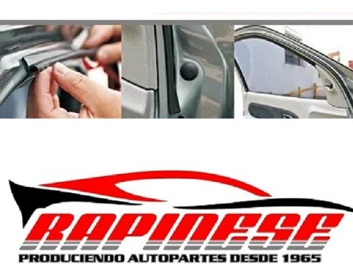 Burlete De Insonorizacion Para Auto Adhesivo Puerta X 4 U.