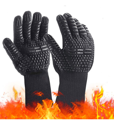 Guantes Para Fuego Aptos Para Horno Barbacoa O Asador Color