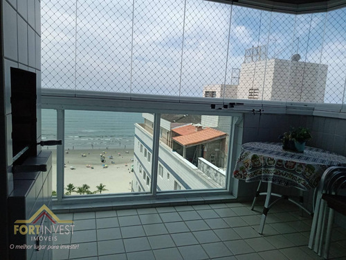 Imagem 12 de 30 de Apartamento Com 3 Dormitórios À Venda, 102 M² Por R$ 700.000,00 - Tupi - Praia Grande/sp - Ap2335