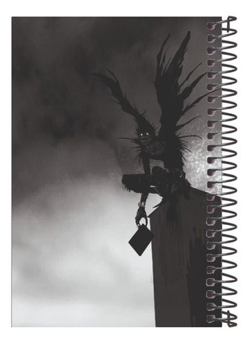 Caderno 1 Matéria 96 Folhas Anime Death Note A6