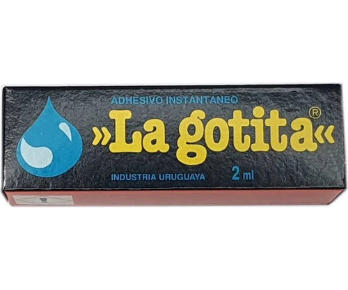 Pack 6u Adhesivo Instantaneo 2ml 1un La Gotita