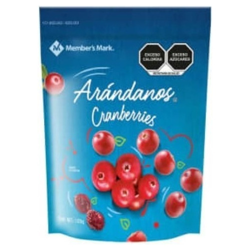 Arandanos Cranberries Member's Mark Bolsa Resellable 1.02 Kg