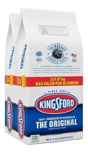 Briquetas Carbón Kingsford Para Asador 2 Packem