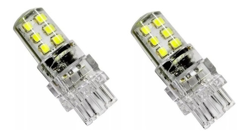 Par Focos Tipo 3157 12 Leds 2835 Silicón Blanco Drx 246-790