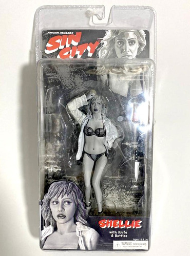 Sin City Shellie Blanco Y Negro Neca Redcobra Toys