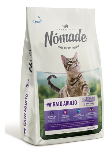 Nomade Premium Alimento Para Gato Adulto 10kg