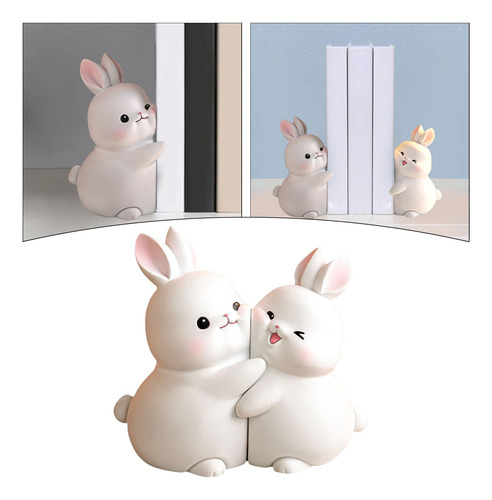 Sujetalibros De Conejo, Figuritas De Resina, Tapón De