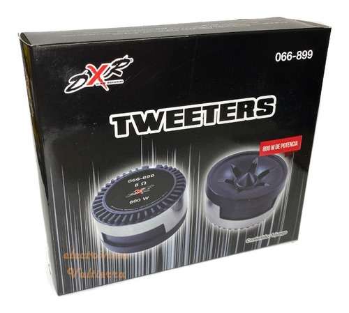 Juego De Tweeters Tipo Domo Para Car Audio 800w 