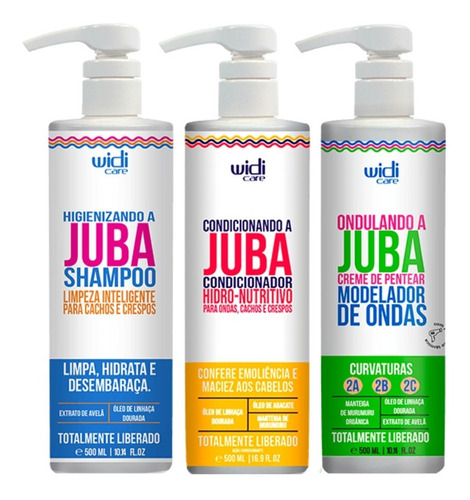 Kit Widi Care Ondulando A Juba Shampoo+cond.+cremedepentear