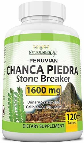 Chanca Piedra 1600 Mg - 120 Comprimidos Trituradora De Piedr