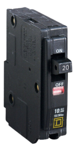 15 Interruptores Termomagnéticos 1 Polo 20 A Square D