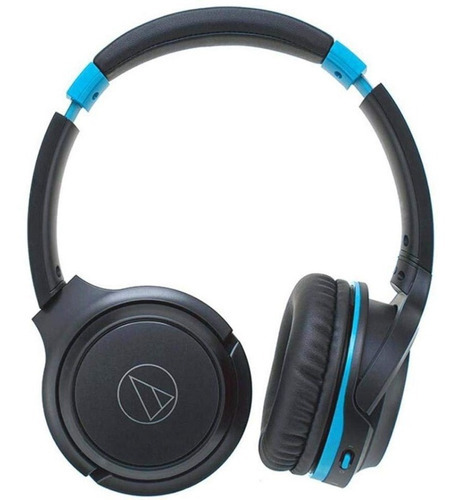 Audio Technica Ath-s200bt Auricular Cerrado Bluetooth Microf Color Azul
