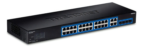 Switch 24 Ptos Trendnet 10/100/100 Mbps Gigabit + 4ptos Spf 