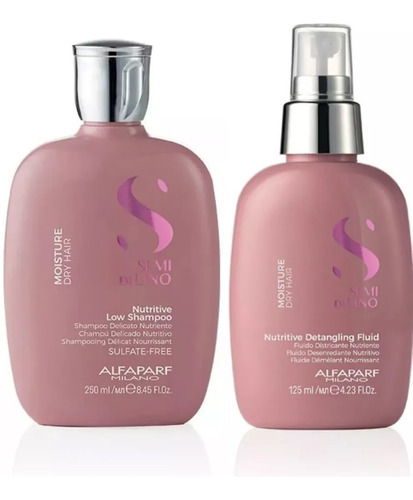 Kit Alfaparf Sdl Moisture Sh 250ml Fluido Sem Enxágue 125ml