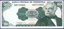 Comprar Billete 20 Bolívares A8 Diciembre 8 1992 José Antonio Páez