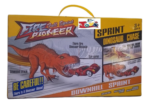 Pista Dinosaurio Incluye 1 Carro Juguete Niño1 E:1/64
