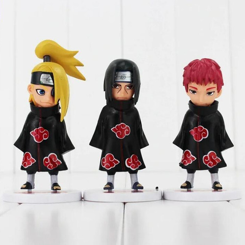Pack Of 12 Anime Action Figures Naruto Pvc