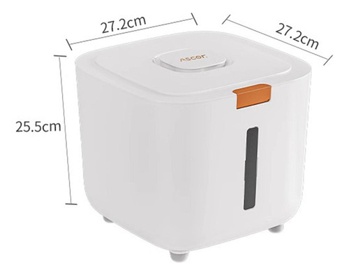 Recipiente De Arroz Hermético Para Almacenamiento De 10kg
