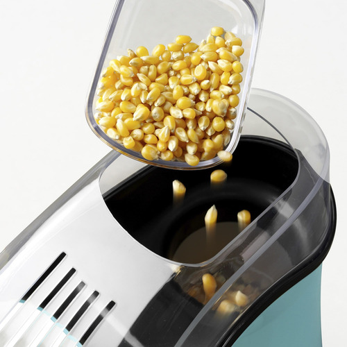 Popcorn Maker Nostalgia, 16 Tazas, Healthy Hot Air Aqua