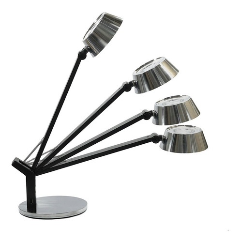 Lampara Velador Escritorio Led Vintage Touch Carga Celular