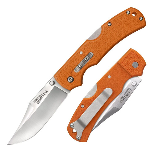 Cold Steel Cazador Doble Seguro (naranja) / 8 3/8  En Total 