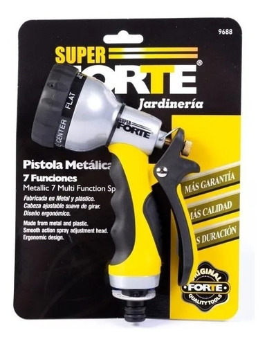 Pistola Metalica Profesional De 7 Posiciones - Super Forte 