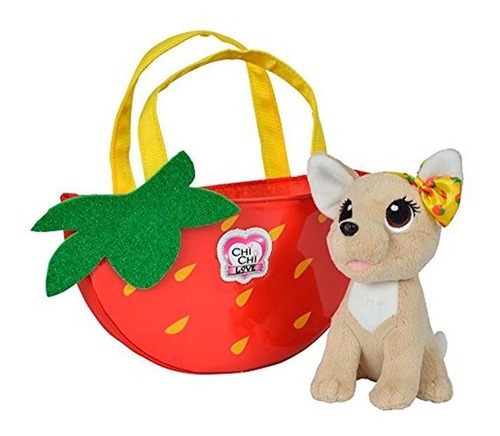 Chichi Love Peluche Con Bolso Strawberry Fashion 3156