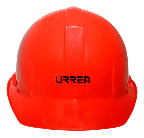 Casco De Seguridad Con Ajuste De Matraca Rojo Urrea