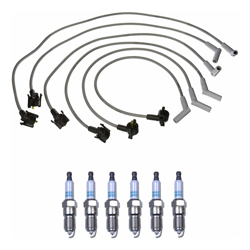 Denso Wire Set In Iridium Long Life Bujia Kit Para Ford