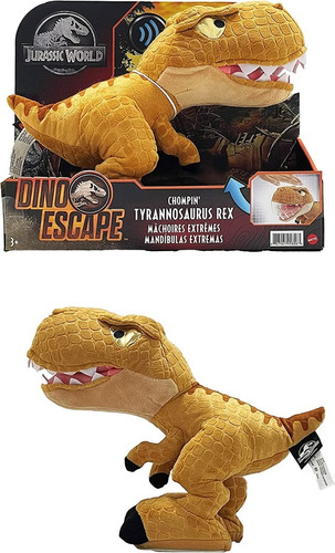 Peluche Jurassic World T. Rex Con Sonido Mattel. Envio Ya