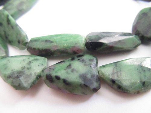 Colar De Pedras Zoisite Gema Natural