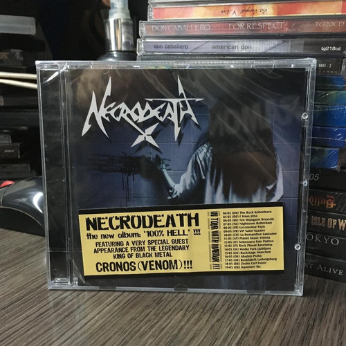 Necrodeath - 100% Hell (2006) Black/death/thrash Metal