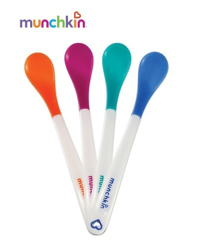 Kit De Colheres Termossensíveis Com 4 Unidades Munchkin ®