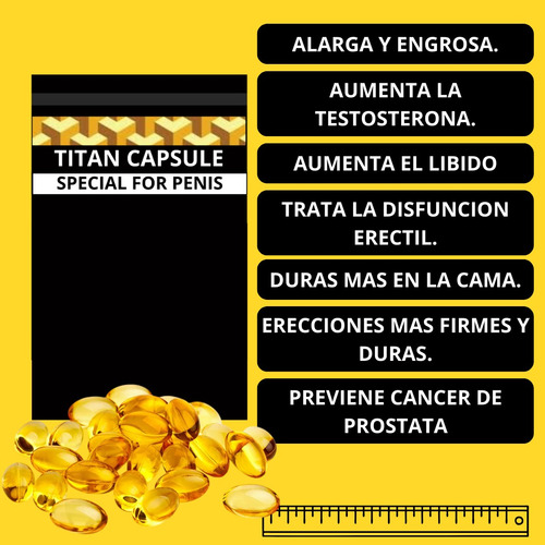 Titan Gel Capsula Gold X6 Neutra