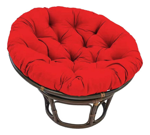 Mz Silla De Huevo Lavable Cojines De Silla De Columpio Rojo