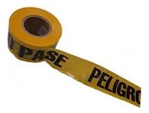 Comprar Cinta De Señalización Peligro No Pase Amarilla
