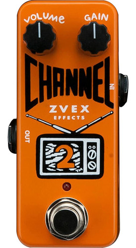 Pedal De Guitarra Zvex S Channel 2 Boostdistortion