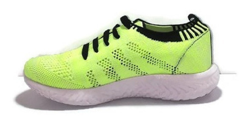 Tenis Sneka Amarillo Neon Para Dama Cómodos Y Ligeros Neón