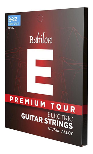 Set De Cuerdas Para Guitarra Eléctrica Peg30/009 Babilon