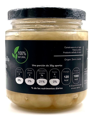 Imagen 2 de 4 de Miel Mantequilla Multiflora Pura De Abeja 250g Oaxaca