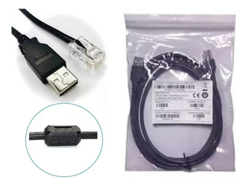 Cable Zebra Con Nucleos D Ferrita Ds9208 Li2208 Ls2208 M2007