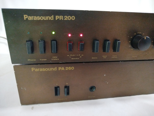 Amplificador / Preamplificador Parasound Pa 260 (Usado)